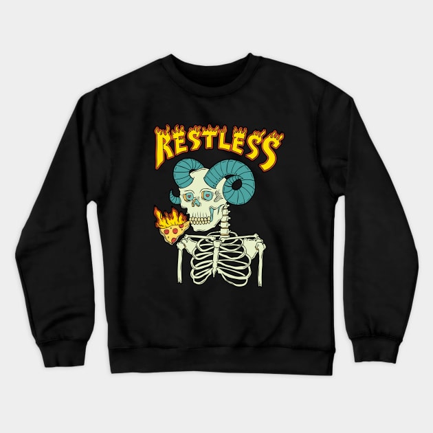 Restless Crewneck Sweatshirt by stpgov